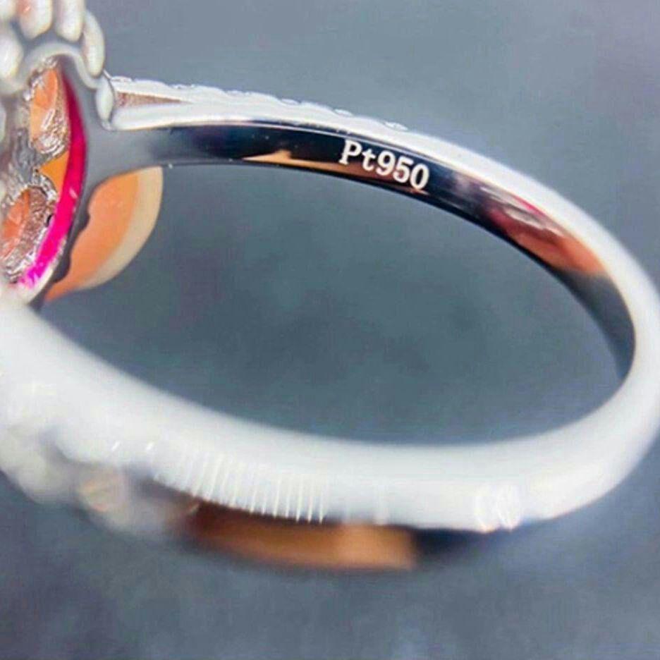 があれば ダイア指輪 2.0ct リング プラチナ PT950 ルビー指輪28 QUgzC-m73442531355 れなし