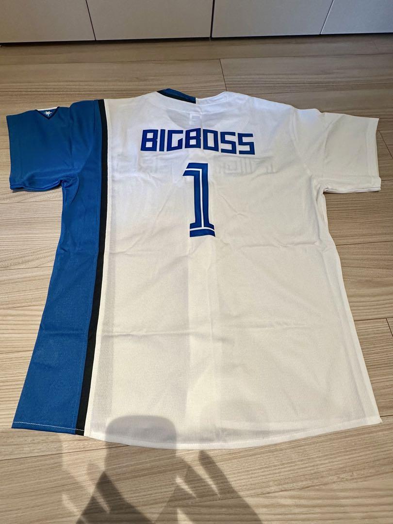 【美品】日本ハム新庄剛志監督 BIGBOSS(ビッグボス) レプリカユニフォーム