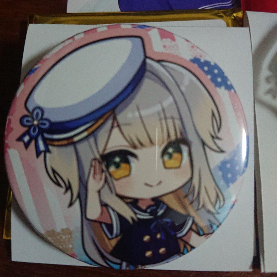 にじさんじ 栞葉るり 缶バッジ & アクリルスタンドポストカード