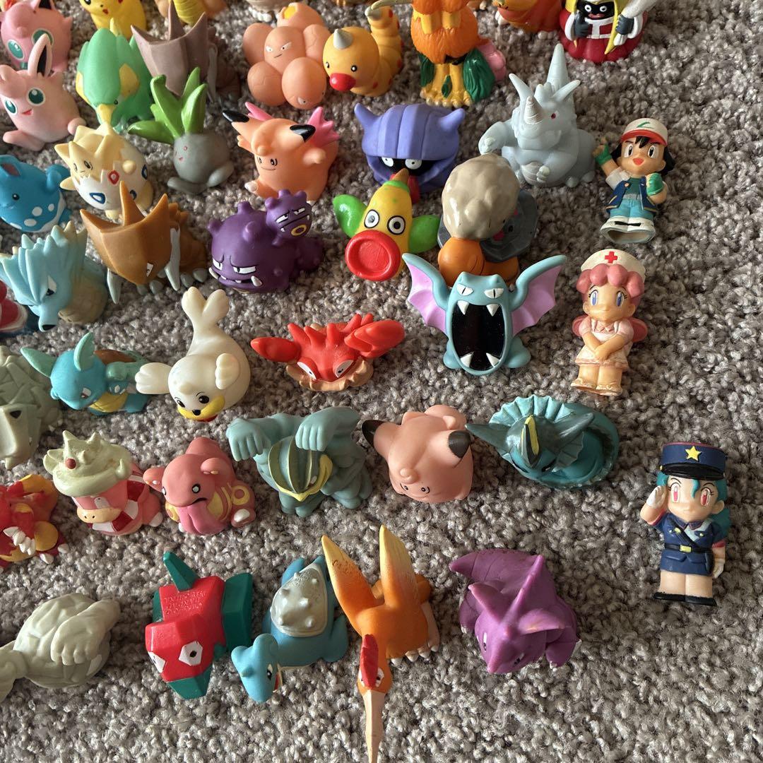 ポケモン 1996〜2004 指人形75体　おまけ16個　値下げします ポケモン 1996〜2004 指人形75体 おまけ16個 - メルカリ