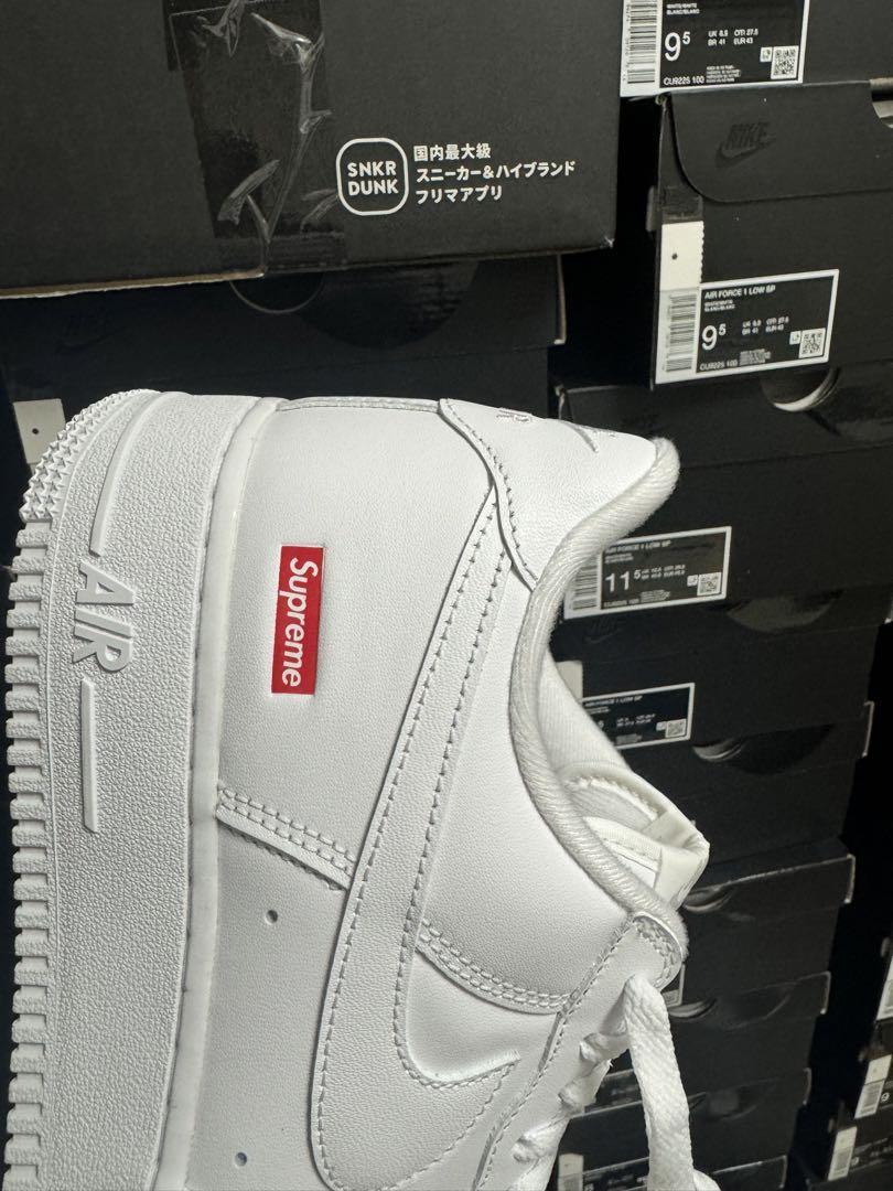Nike Air Force 1 Supreme ホワイト 27.5