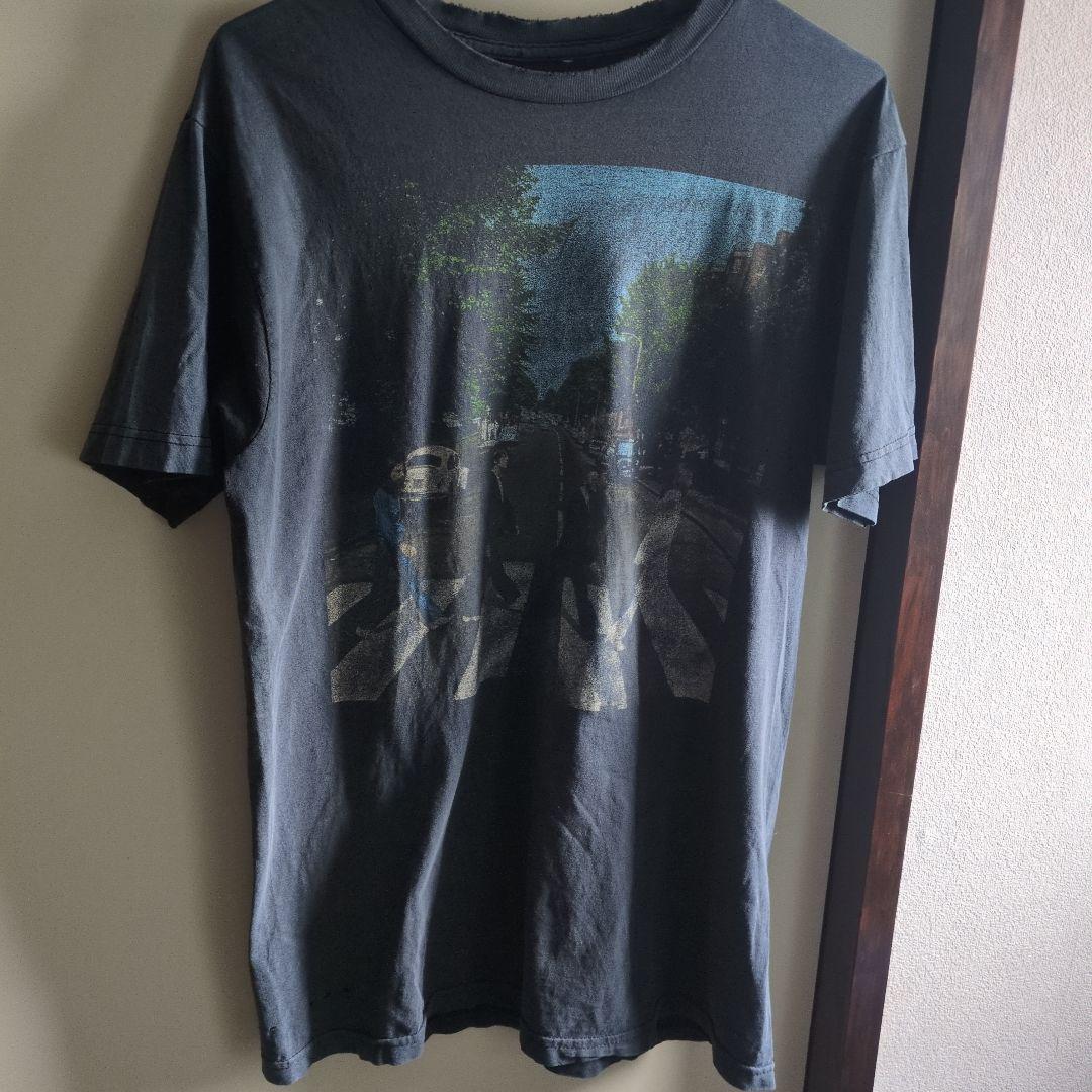 THE BEATLES ビートルズ ロックTシャツ バンドTシャツ フェード