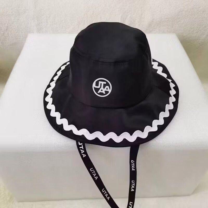 新品　UTAA　ユタ　ゴルフ　帽子　ハット　ブラック