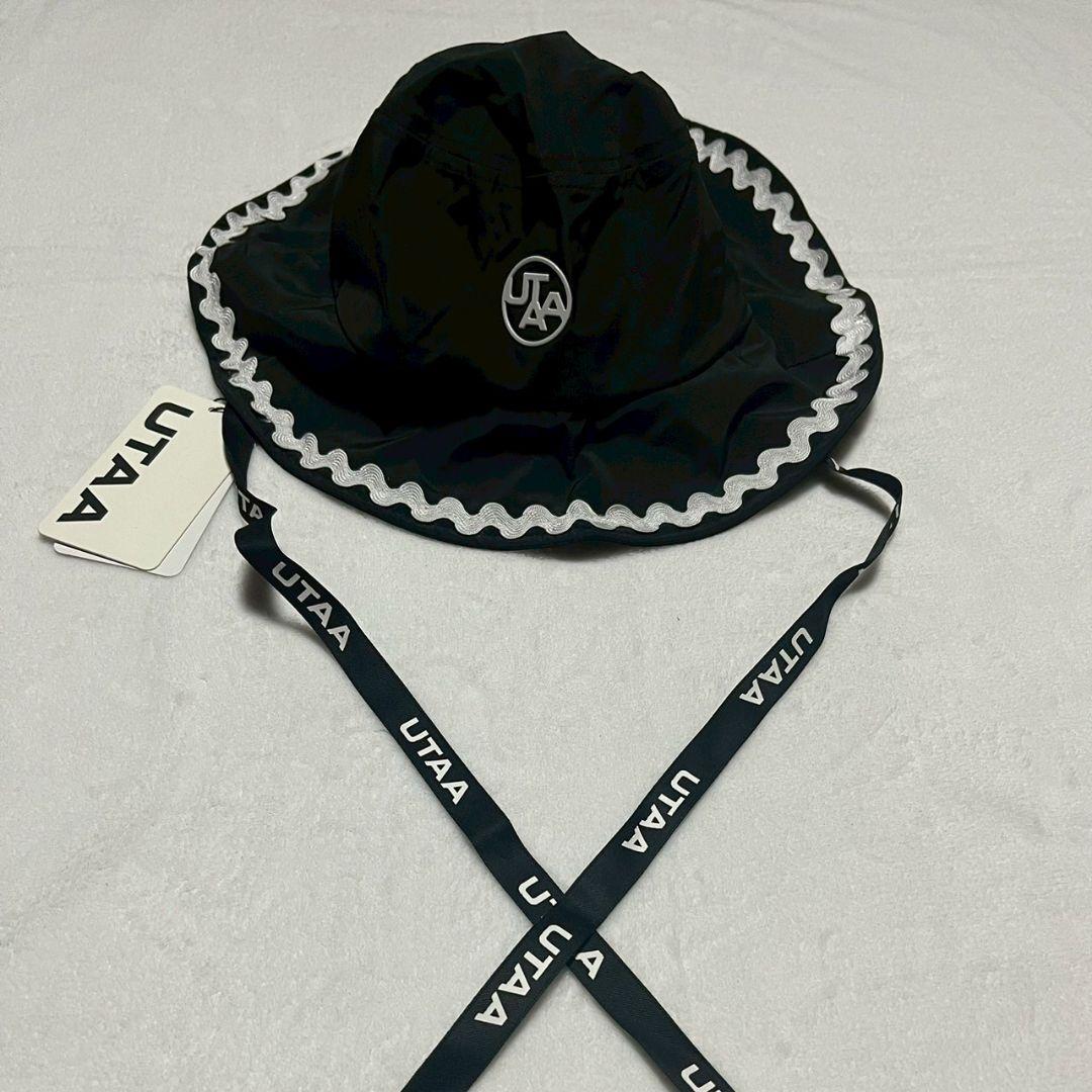 新品　UTAA　ユタ　ゴルフ　帽子　ハット　ブラック