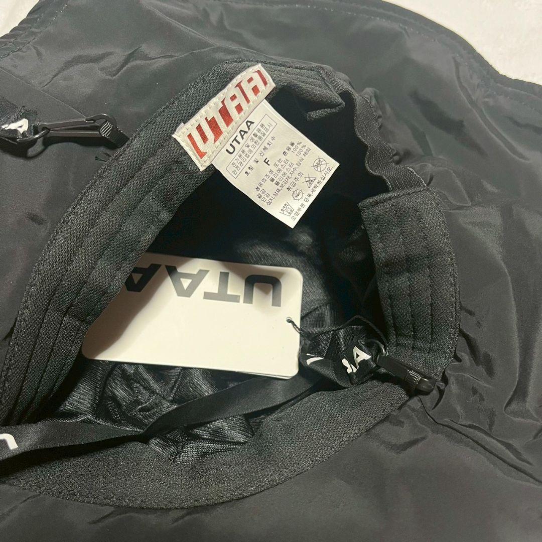 新品　UTAA　ユタ　ゴルフ　帽子　ハット　ブラック