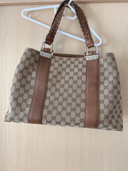 GUCCI グッチ トートバッグ バンブー レザー GUCCI グッチ トートバッグ バンブー レザー