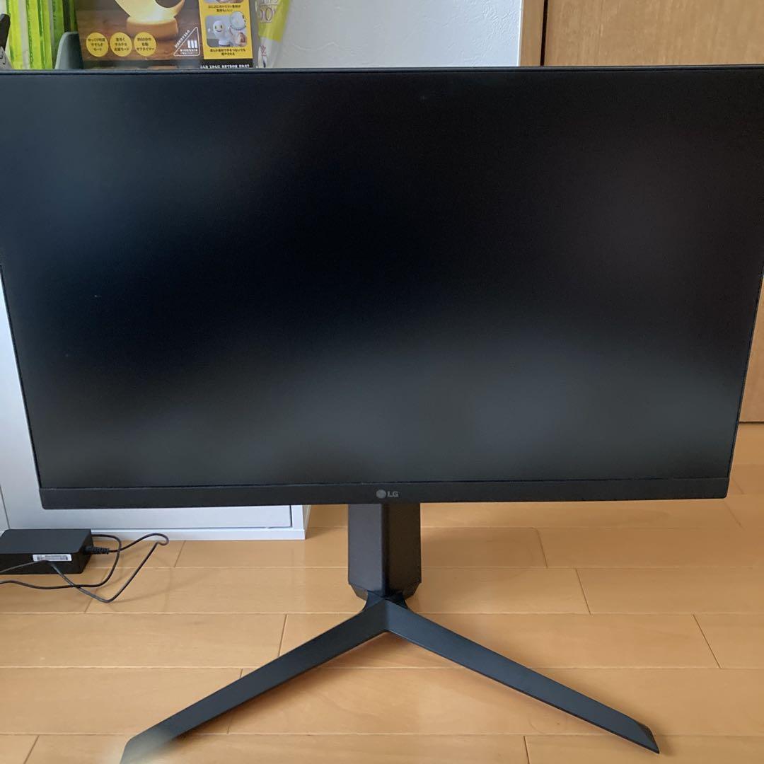 LG 24GN650 23.8インチ FHD144Hz1ms ゲーミングモニター