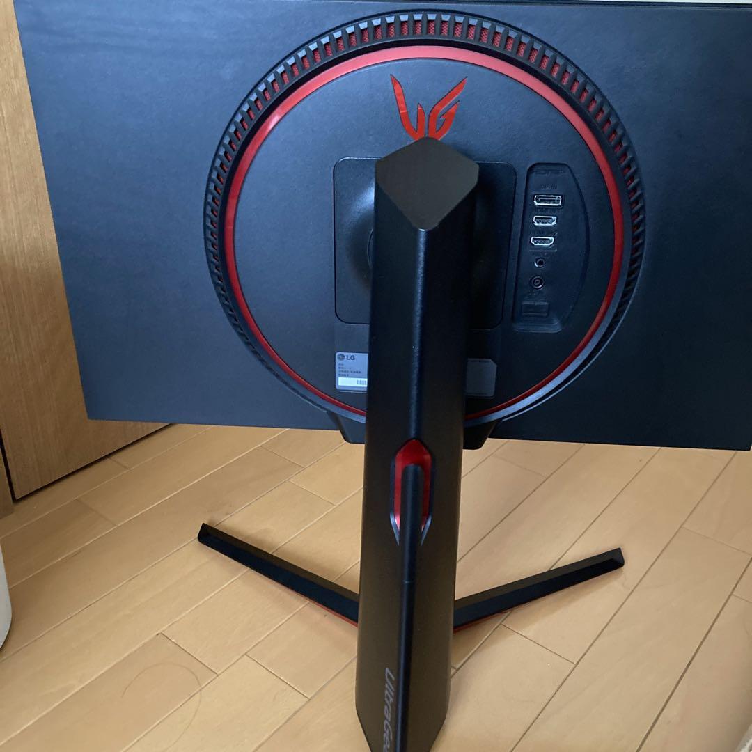 LG 24GN650 23.8インチ FHD144Hz1ms ゲーミングモニター