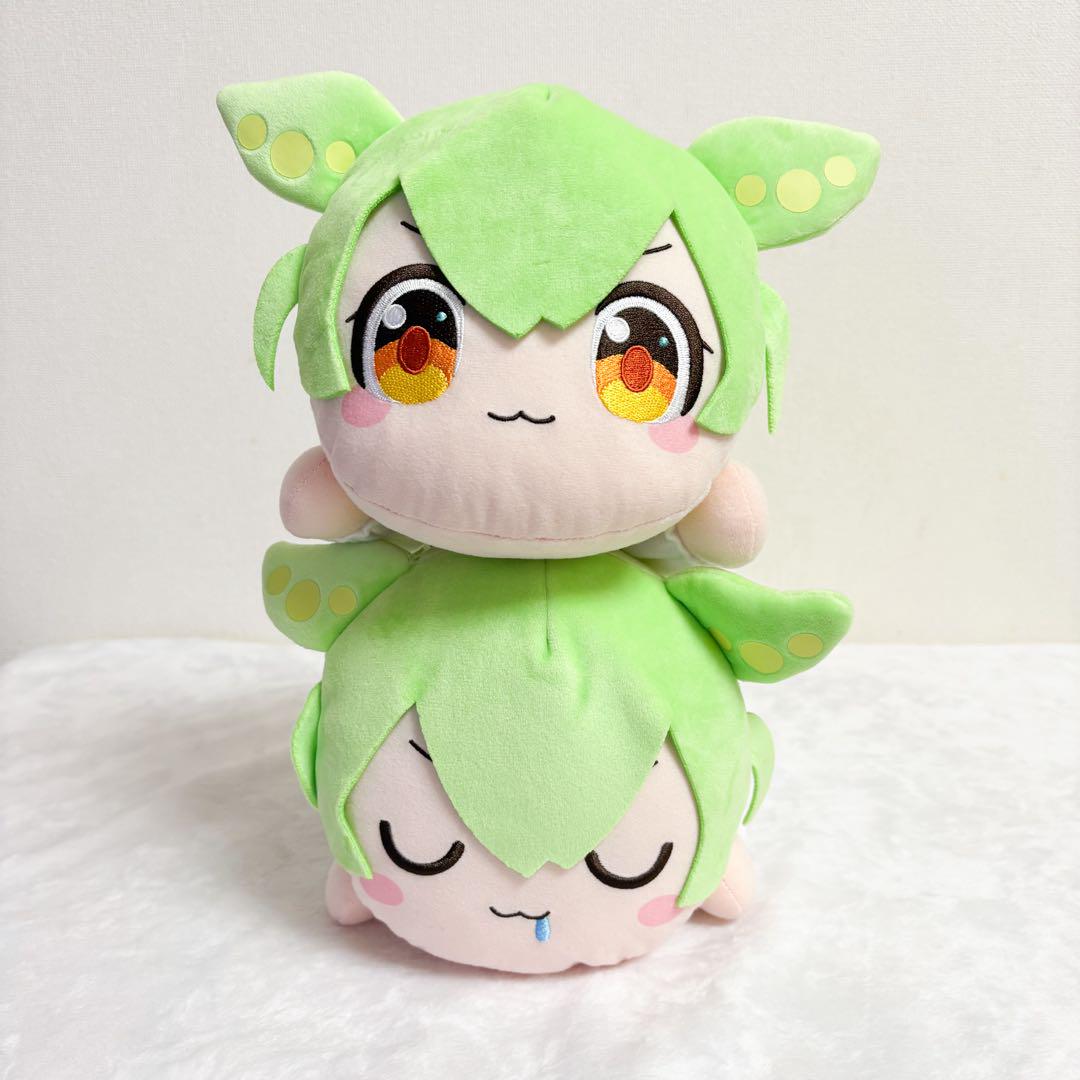 SNSで大人気！『ずんだもん』のねそべりぬいぐるみが登場