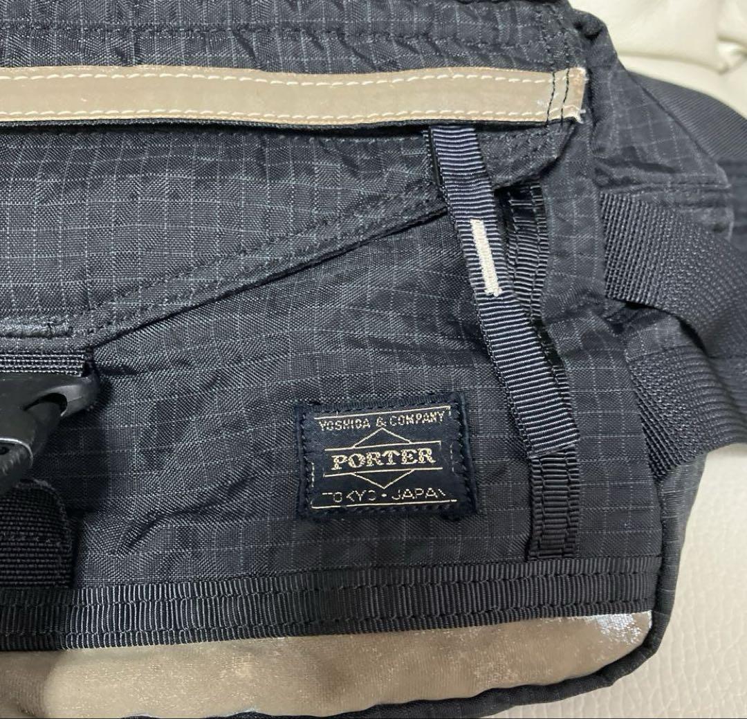 PORTER ボディバッグ ブラック　万博にも！