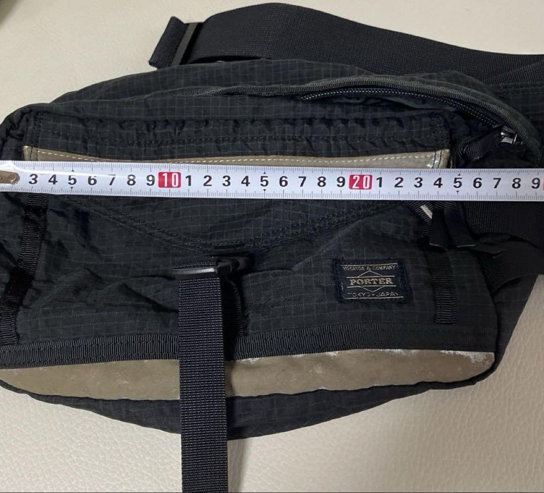 PORTER ボディバッグ ブラック　万博にも！