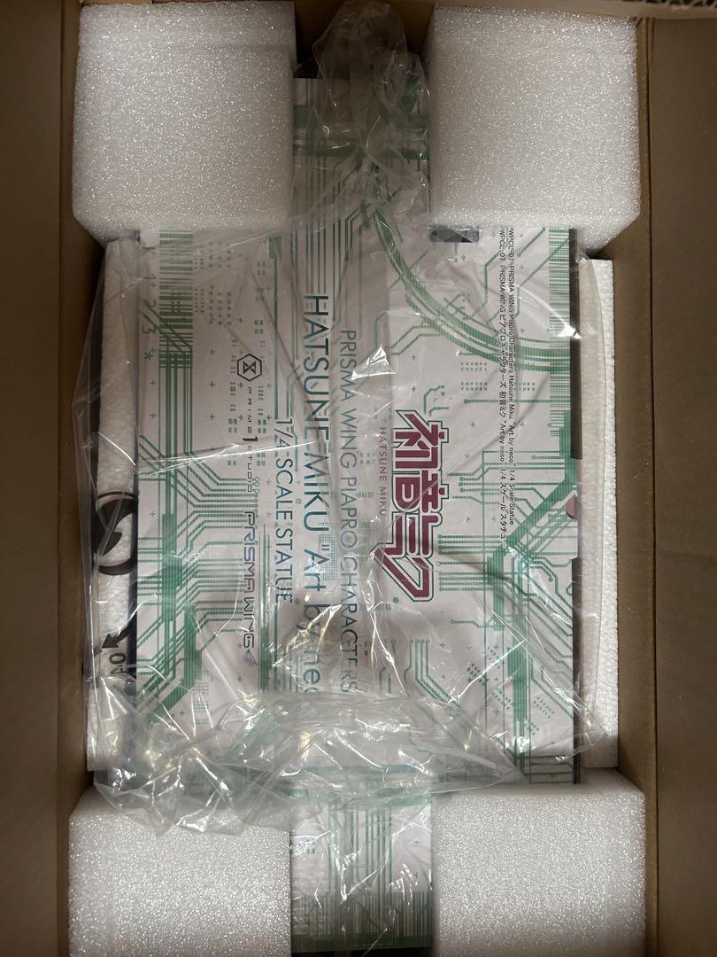 開封品　初音ミク“Art by neco” 1/4完成品フィギュア