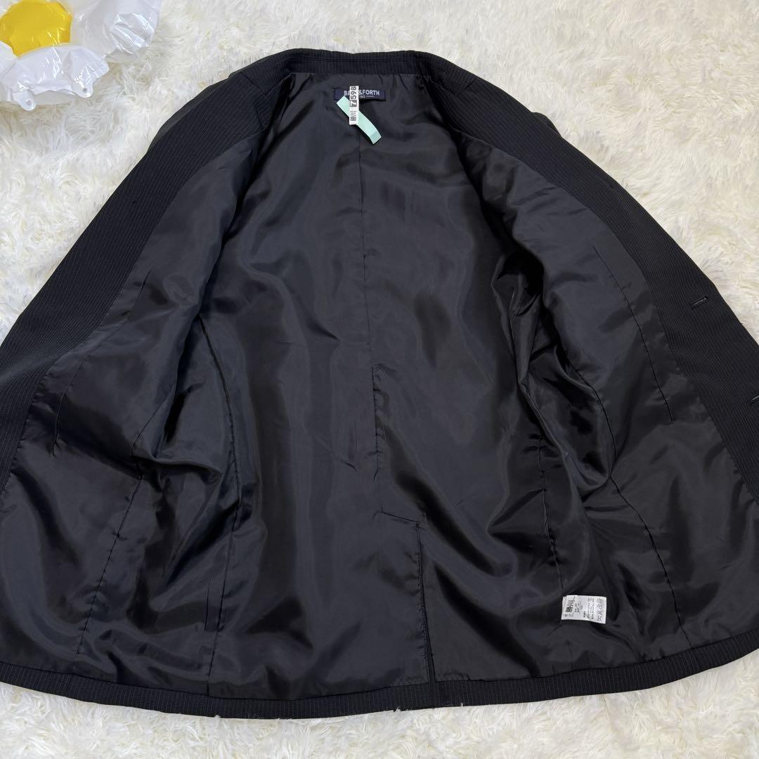 【極美品】BACK &FORTH フォーマルスーツ　160 黒　クリーニング済