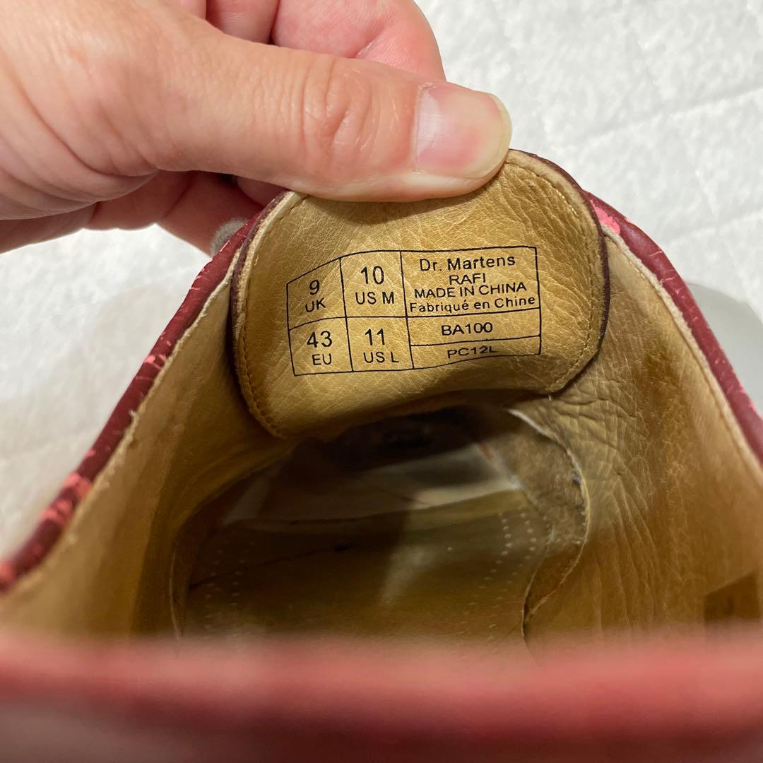 ドクターマーチン ベイシングエイプ サドルシューズ 2022年