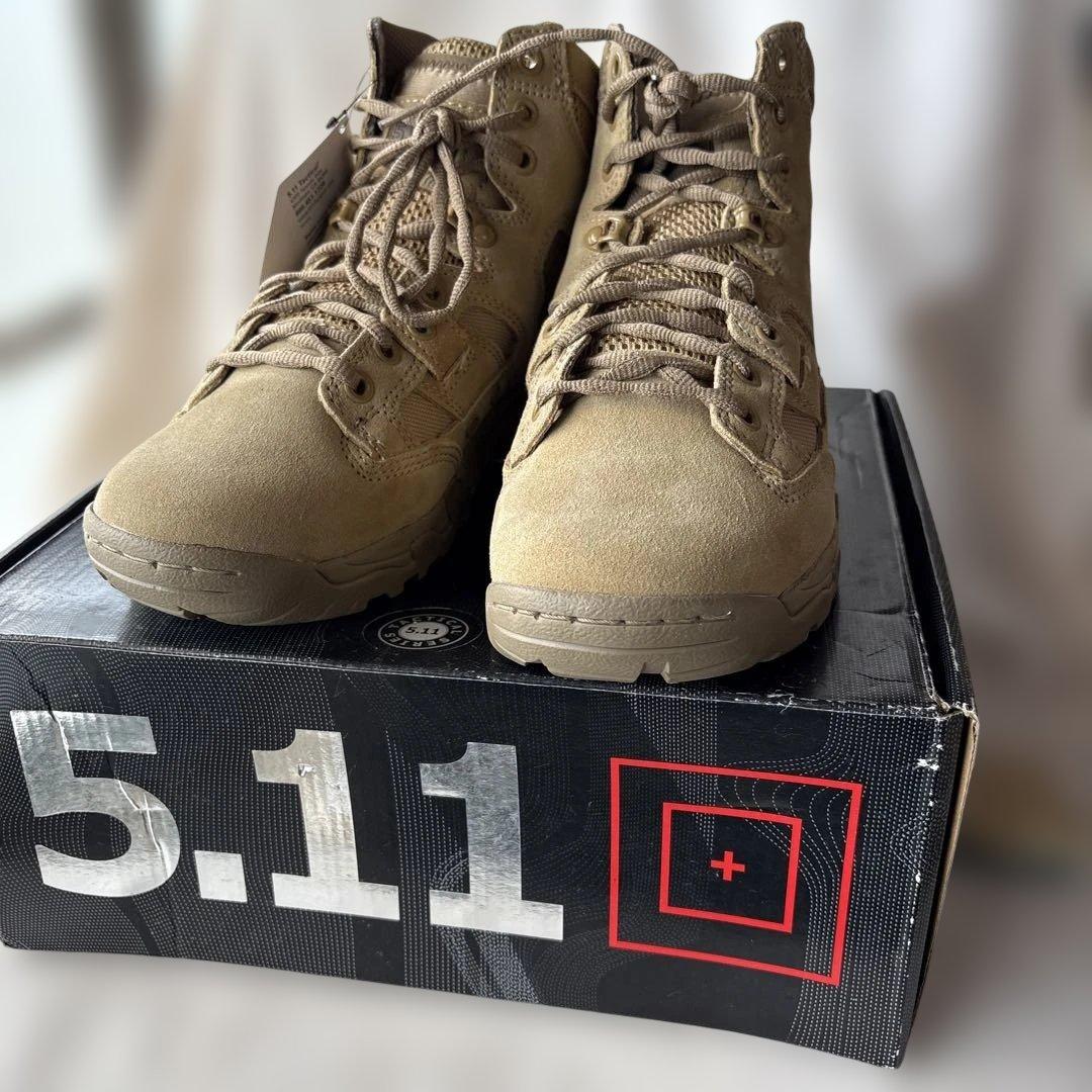 5.11タクティカル TACLITE6ブーツ コヨーテカラー9インチW 27.0