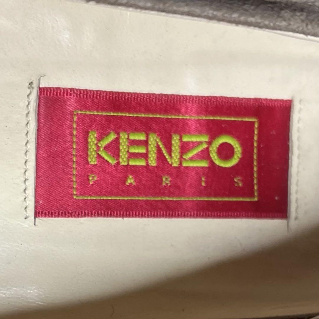良品 KENZO ケンゾー スエード パンプス フラット バレエシューズ 人気