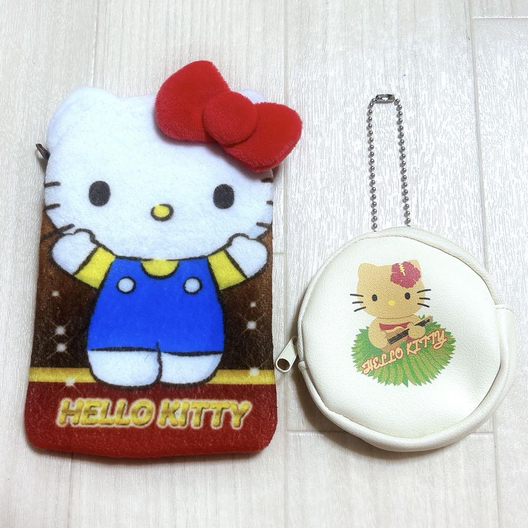 キティちゃん根付け&ポーチ キティちゃんポーチ2個セット - メルカリ