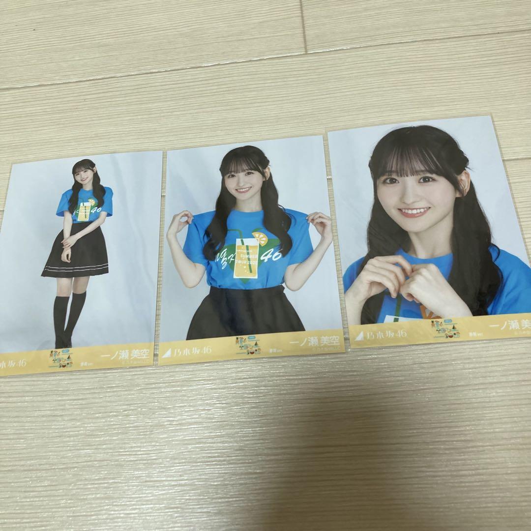 乃木坂46生写真 一ノ瀬美空 真夏の全国ツアー 2025 tシャツ 静岡