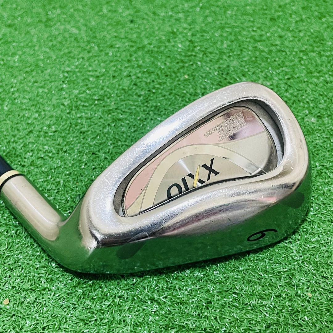 8734 XXIO4 MP400 9番 ゼクシオ レディース 単品 アイアン L