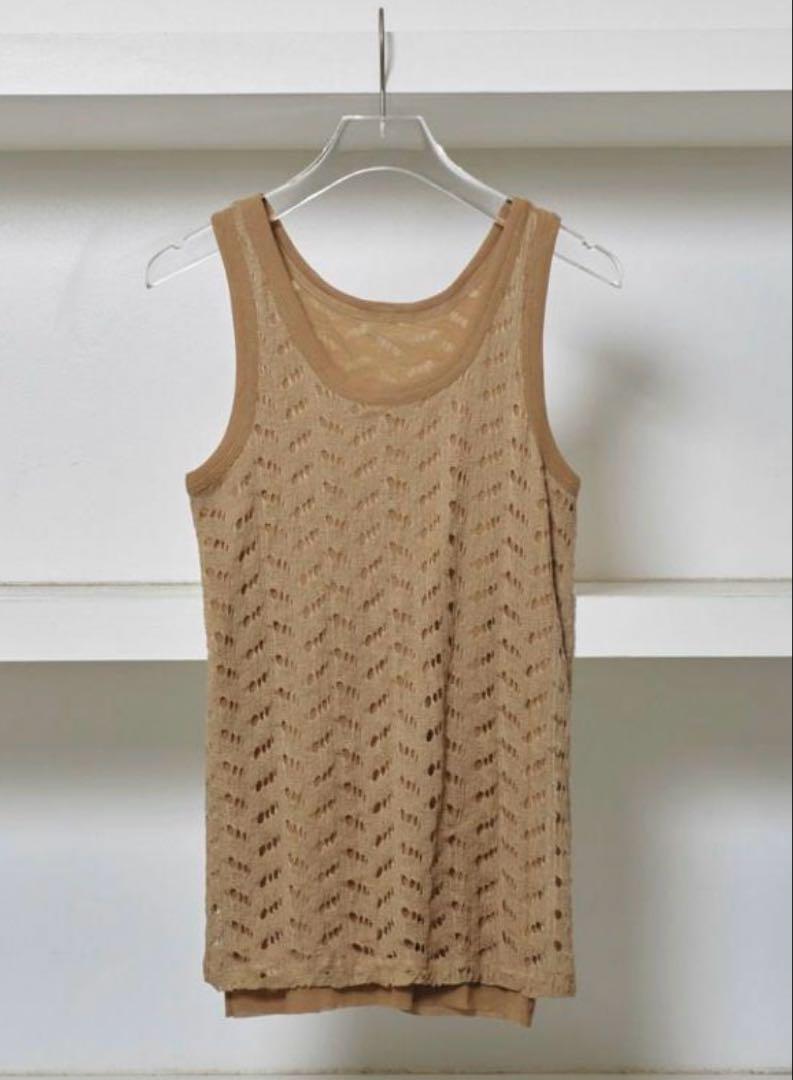 トップス TODAYFUL Jacquard Sheer Tanktop