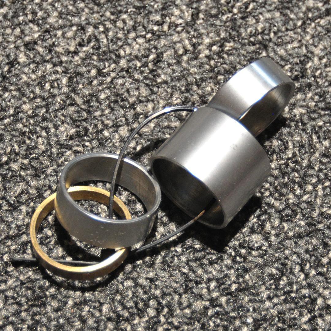 NITTO 1インチ アヘッドステム 85ｍｍ,同色スペーサー,ハンドルのセット 送料込み！NITTO 1インチ アヘッドステム 同色スペーサーの
