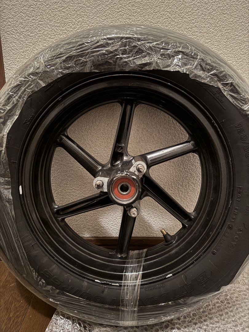NSF100 NSR50 エイプ100 XR100 純正ホイール前後セット