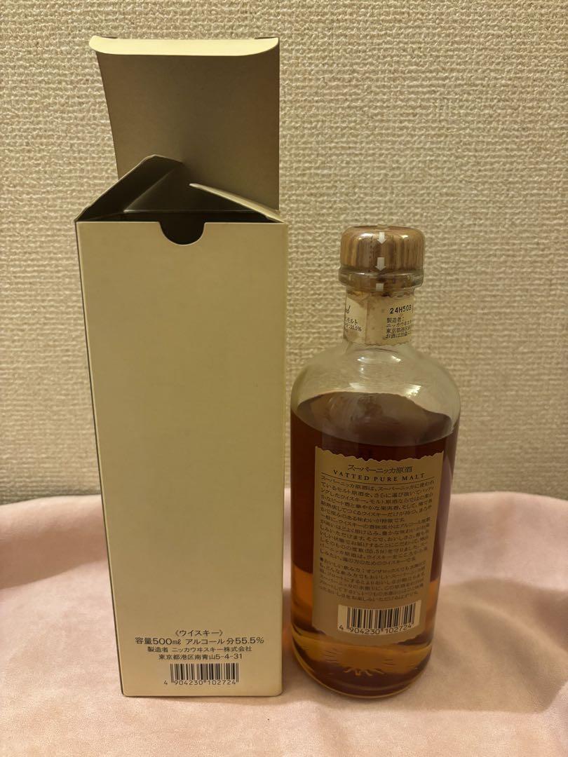 スーパーニッカ原酒 55.5% - メルカリ