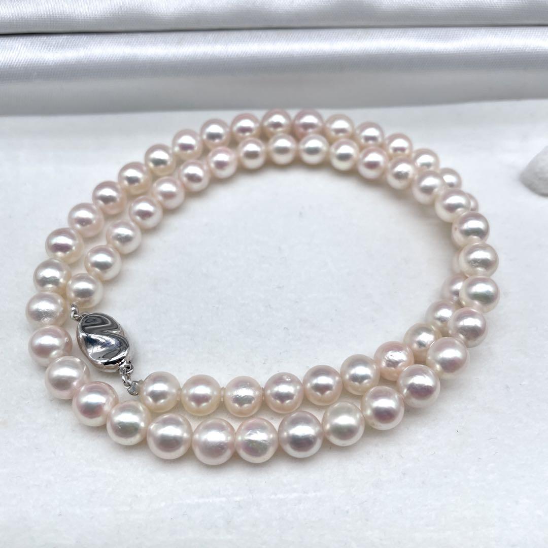 ♦︎テリ強♦︎鑑別書 アコヤパールネックレス 8mm-8.5mm