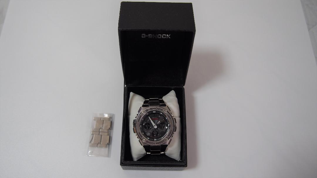 日本製定番 G-SHOCK 電波ソーラー 6oHpz-m73476963023 GST-W110D-1AJF 安い超激得
