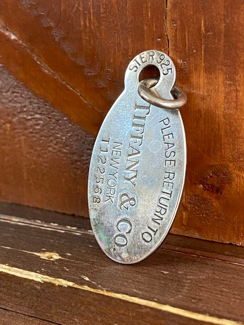 ティファニー TIFFANY ロゴ プレート ネックレス 超大特価 wulift.com