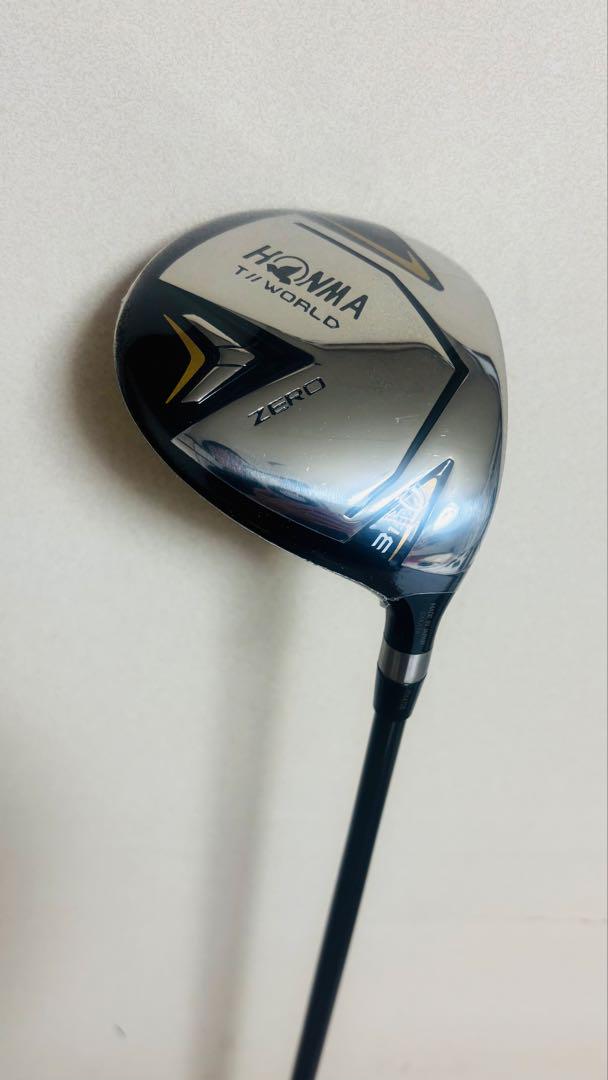 【新品未開封】本間ツアーワールドゼロ フェアウェイウッド3W15度SR