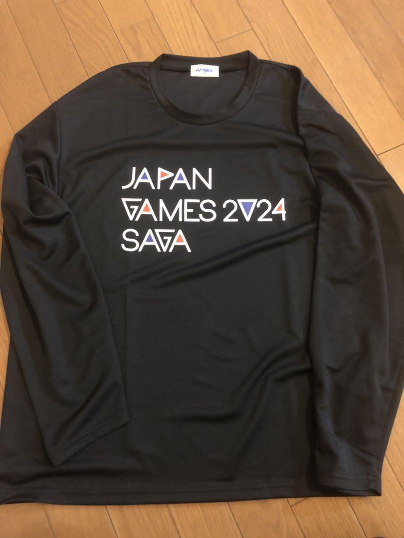 【新品Oサイズ】YONEX  国民スポーツ大会 佐賀2024 ロンT 限定】YONEX 国民スポーツ大会 佐賀2024 ロンT 新品Oサイズ