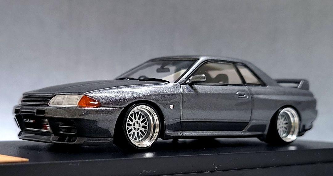 1/43　スカイライン改　R32　GT-R　スカラ－　アルミ製　深リム 1/43 スカイライン改 R32 GT-R スカラ－ アルミ製 深リム