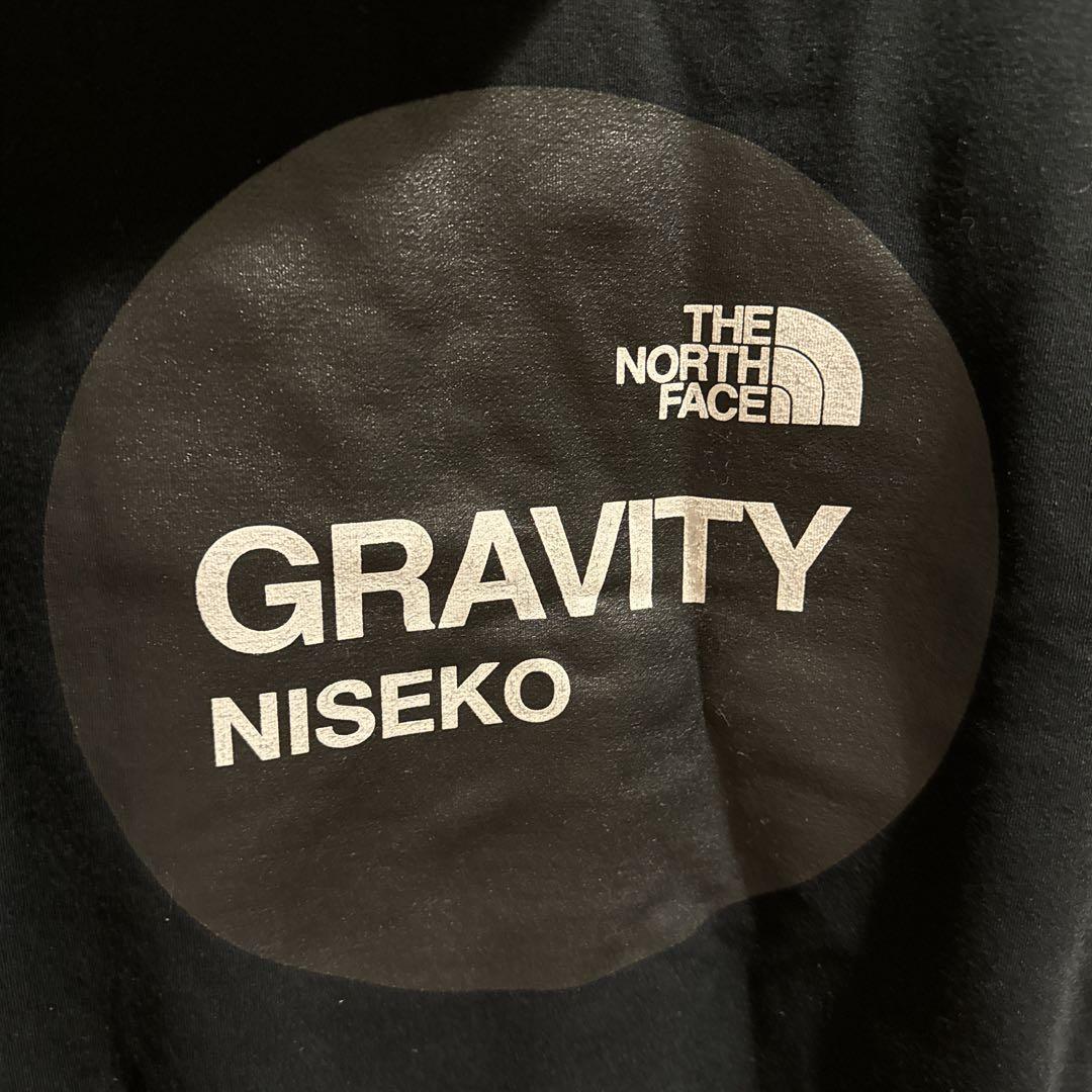 GRAVITY NISEKO HOODIE ニセコ限定グラビティフーディ グレーM NT612520R 2024FW THE NORTH FACE GRAVITY NISEKO(グラビティ ニセコ)K ブラック