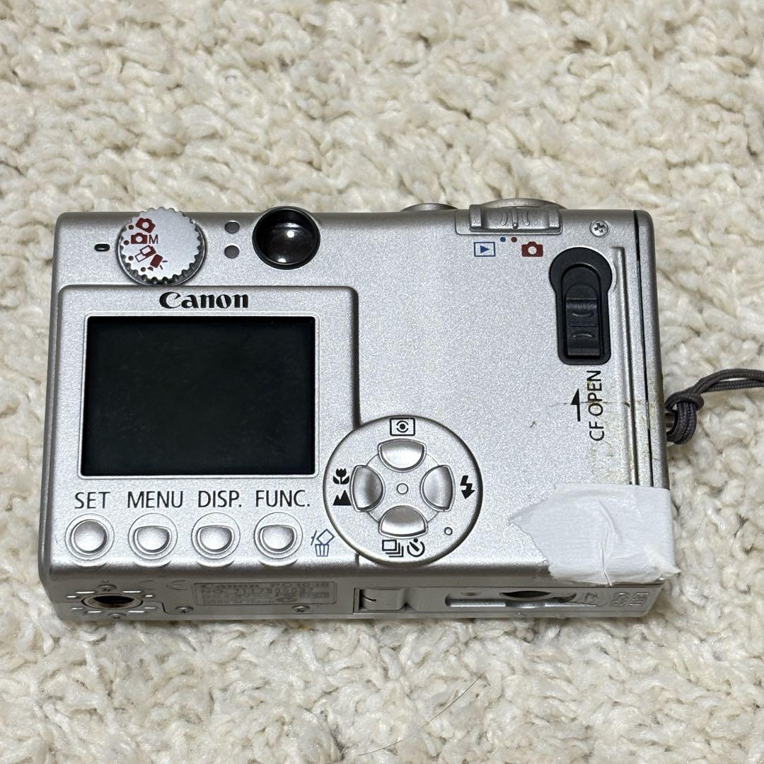 日*1様 デジカメ canon digital ixy 400 バッテリー付き