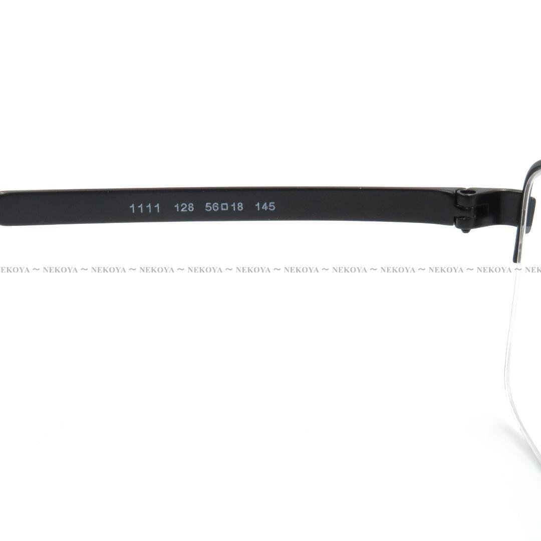 BVLGARI　1111 128　メガネ フレーム　ブラック レッド　ブルガリ