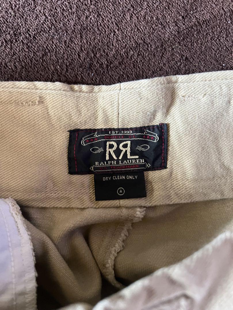 90s USA製 RRL ダブルアールエル ラルフローレン ハーフパンツ　三つ星