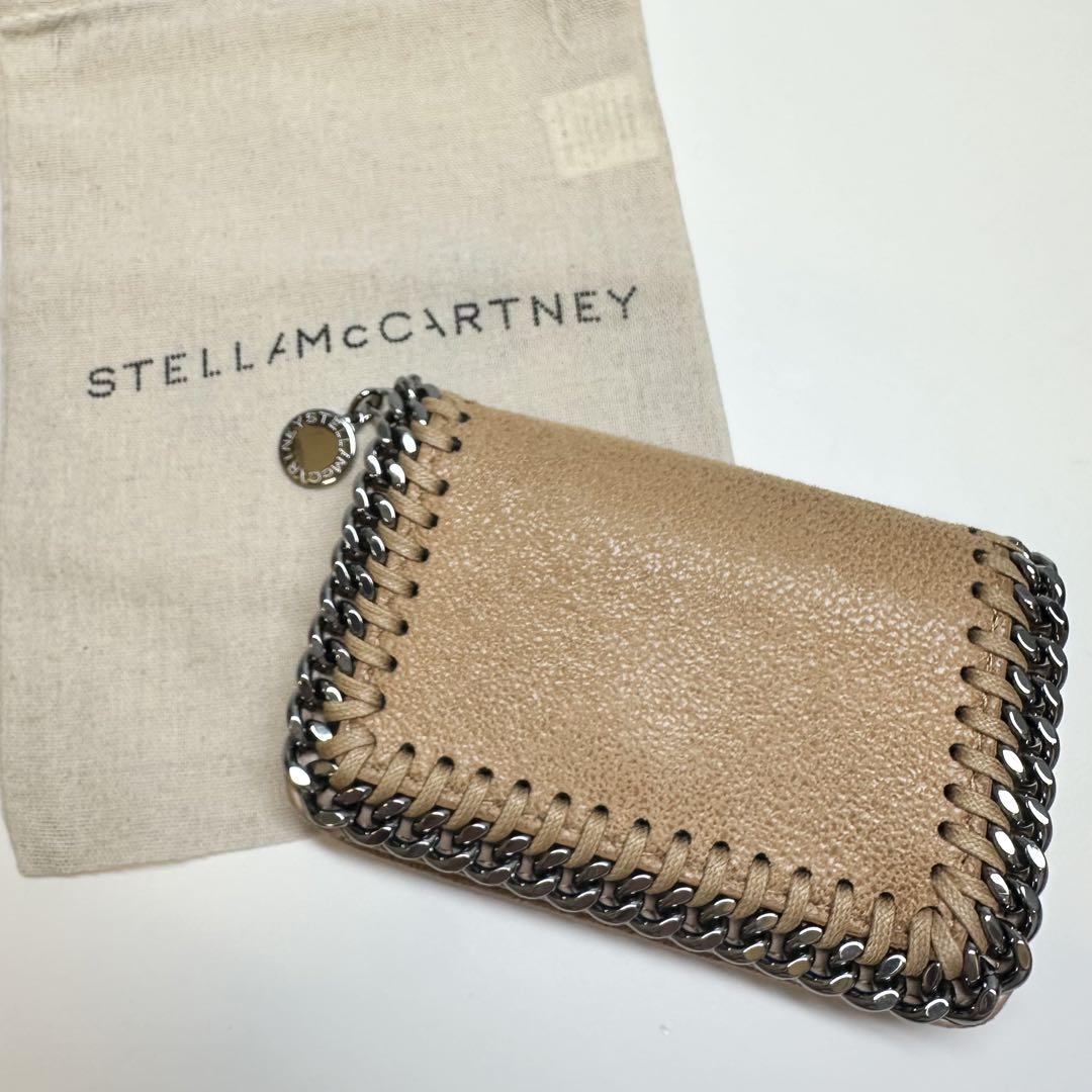 正規品】ステラマッカートニー ファラベラ ミニ財布 ベージュ