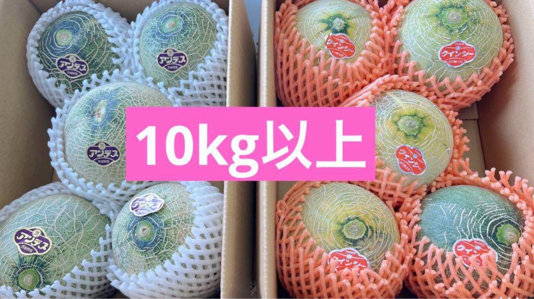 甘いメロンセット　アンデスメロン　クインシーメロン