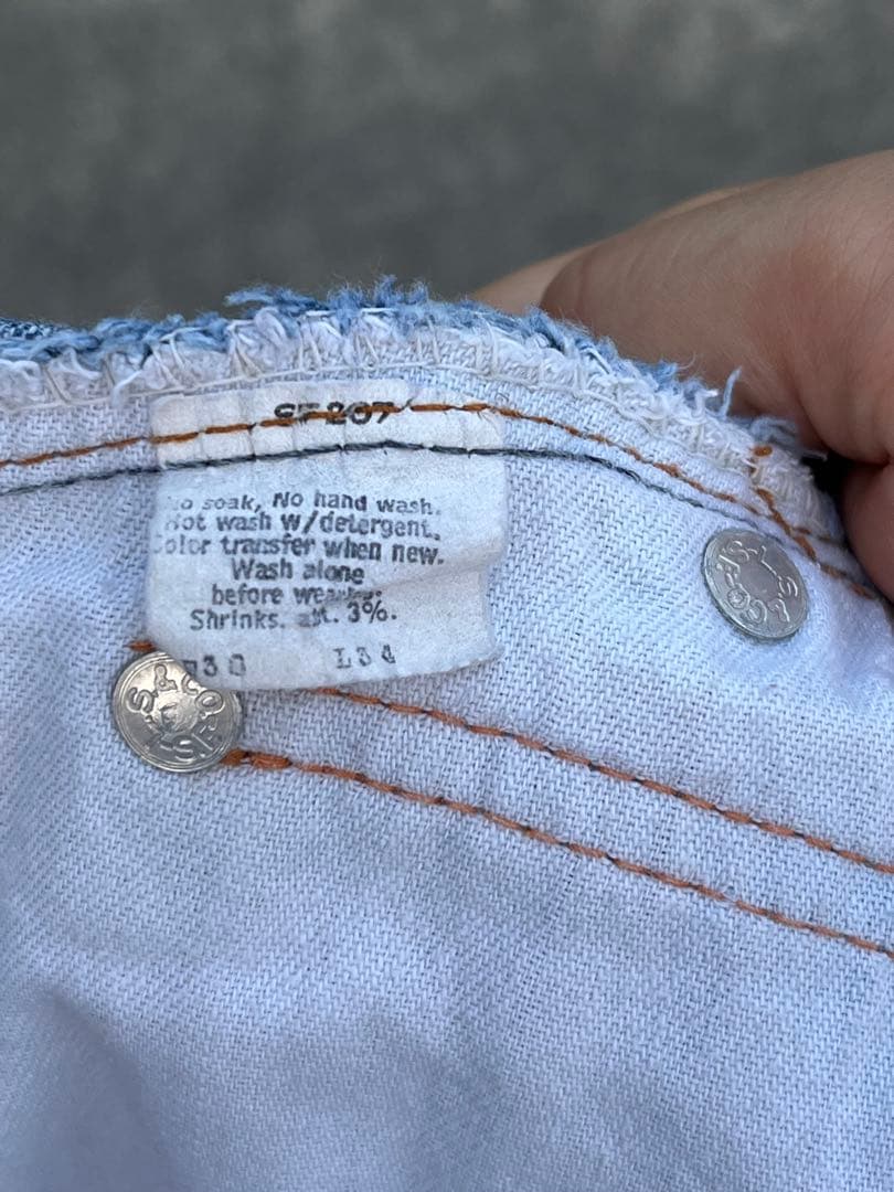 リーバイス 517 80s 42talon Levis