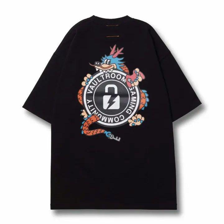 vaultroom KEY DRAGON TEE BLACK