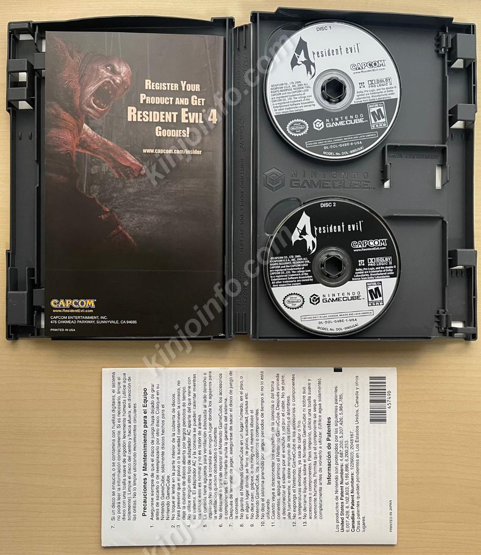 Resident Evil 4【中古美品・GC北米版】 画像4