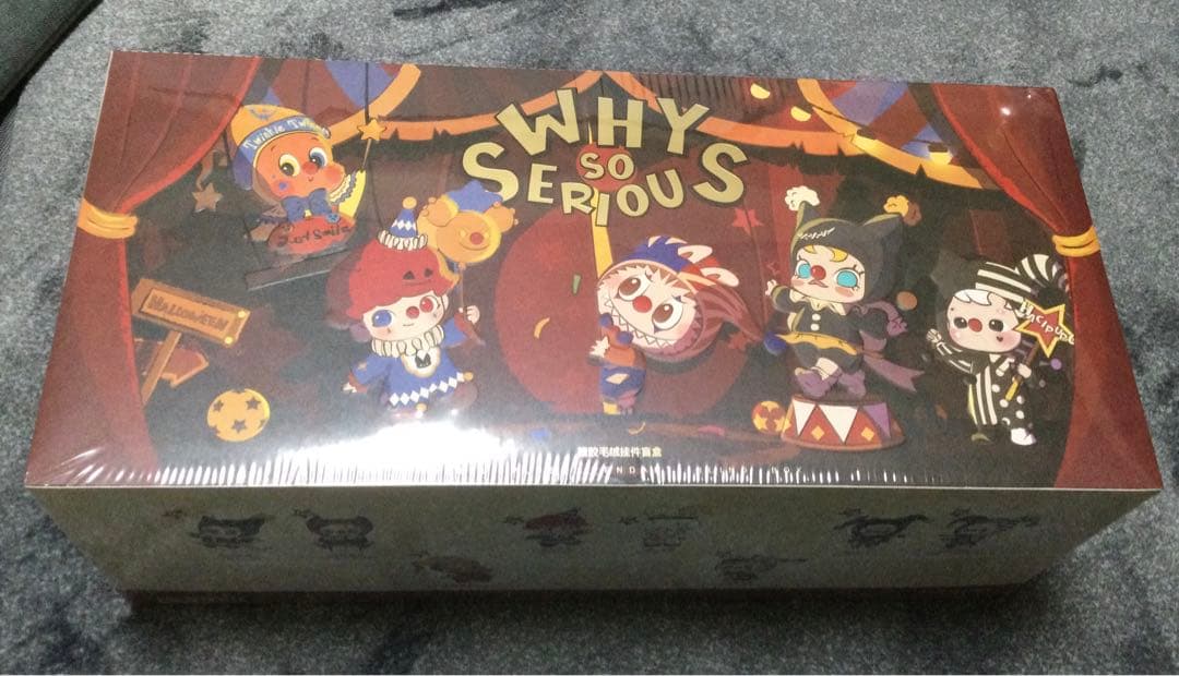 POP MART WHY SO SERIOUS ぬいぐるみペンダント