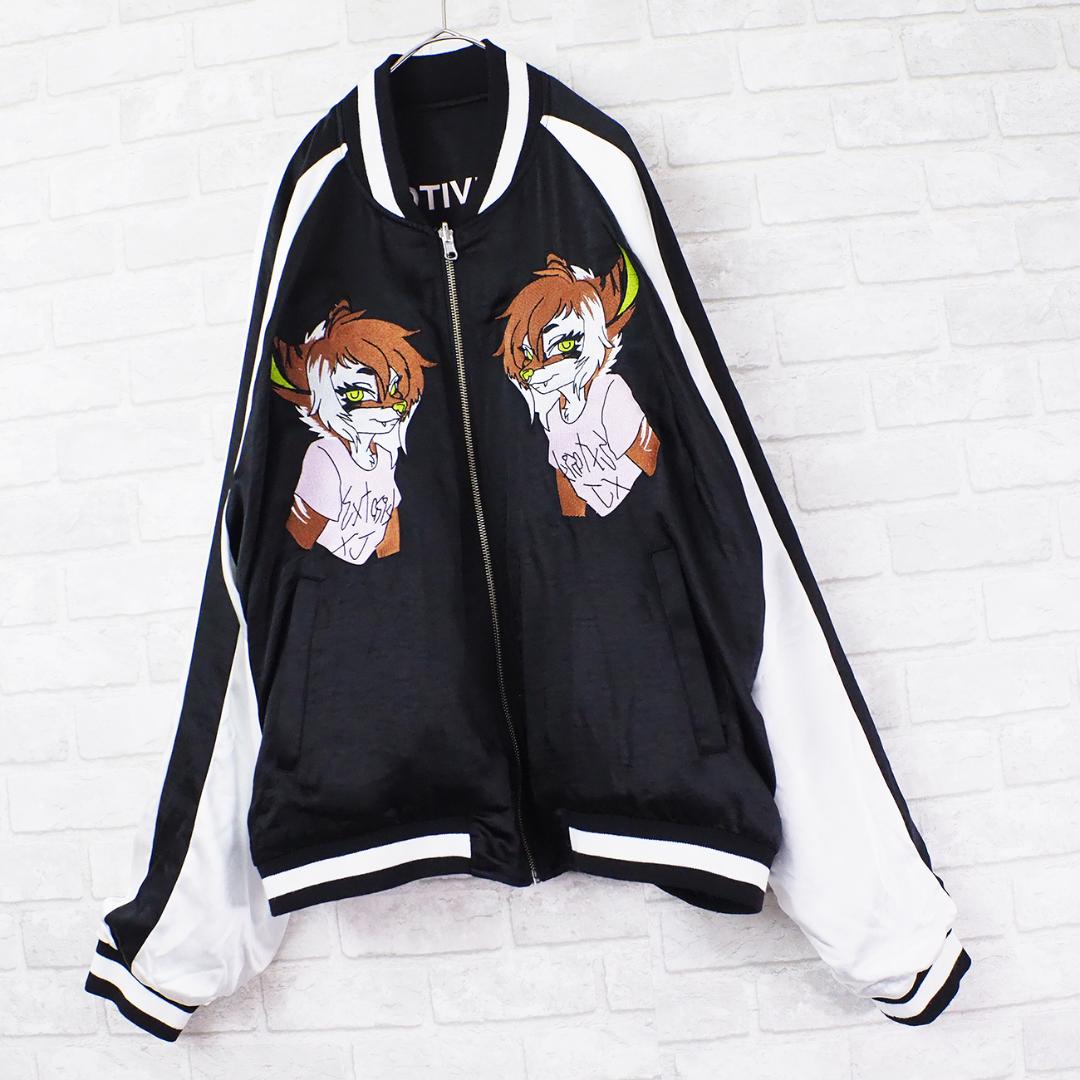 希少♡【AFYF×rovtski】2020/東京愛 オーバーサイズ スカジャン 希少♡【AFYF×rovtski】2020/東京愛 オーバーサイズ スカジャン