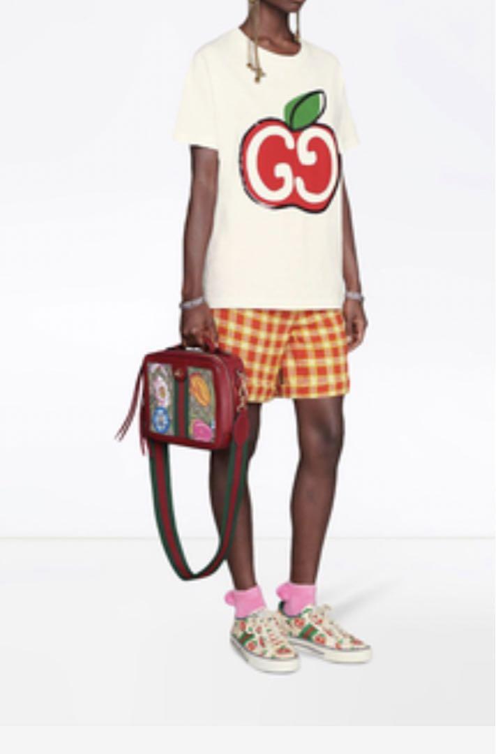 GUCCI グッチ Tシャツ りんご レディース 美品 2020ss