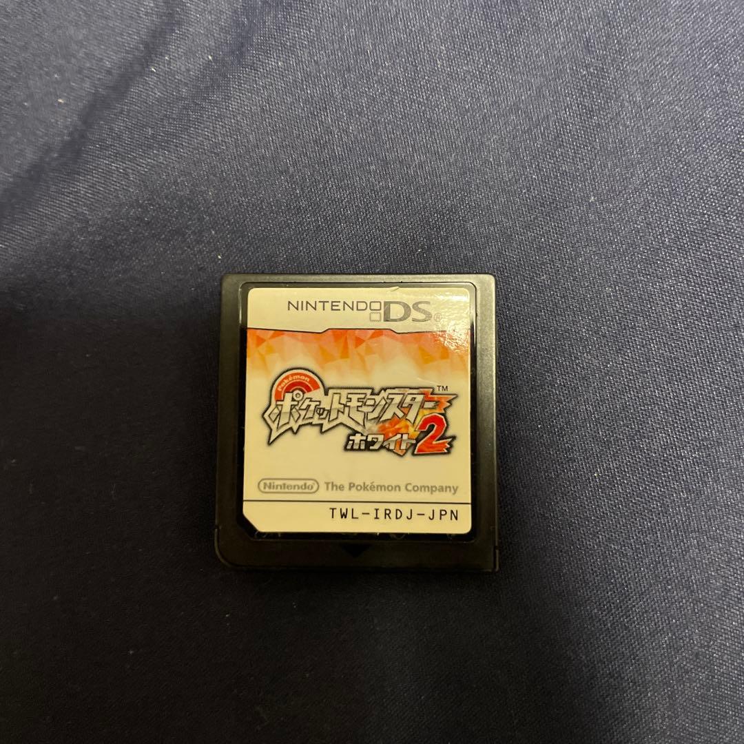 ポケットモンスター ホワイト2 DS用ソフト目立った傷や汚れなし
