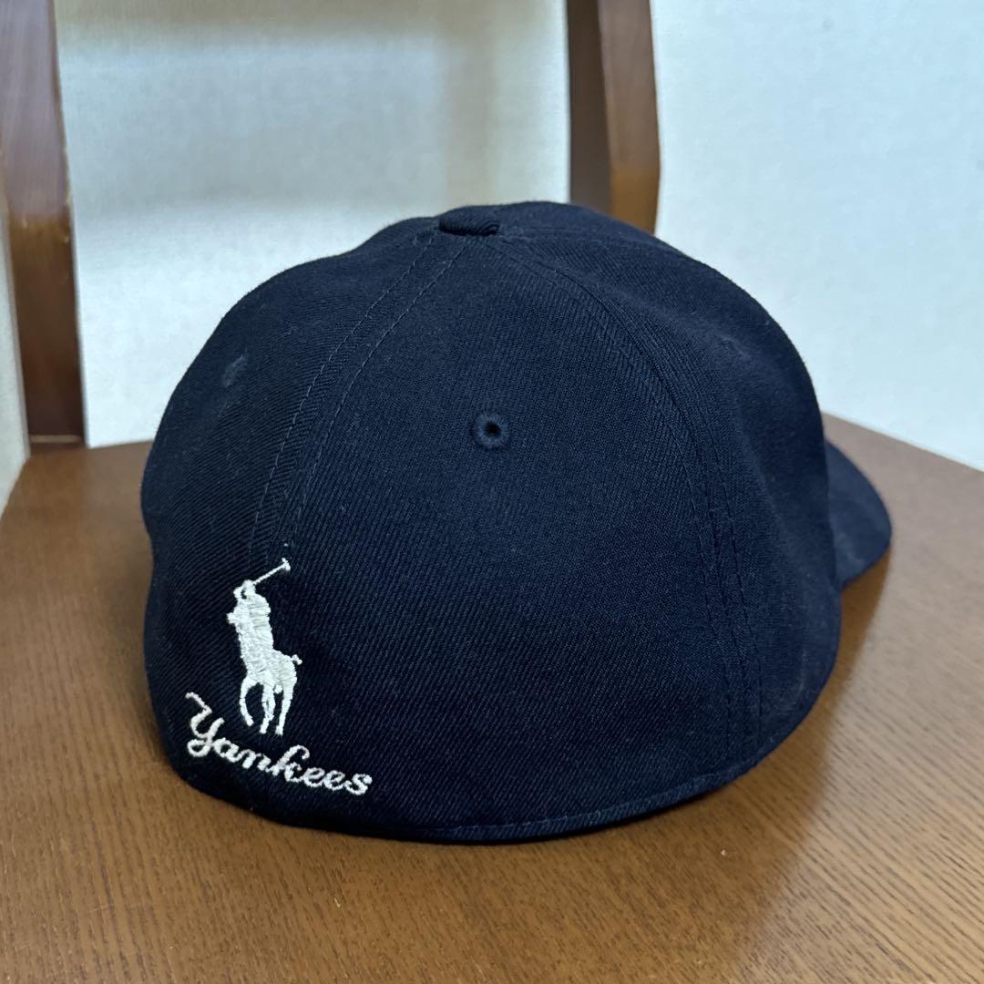 ラルフローレン×ヤンキース ニューエラ キャップ ネイビー XL