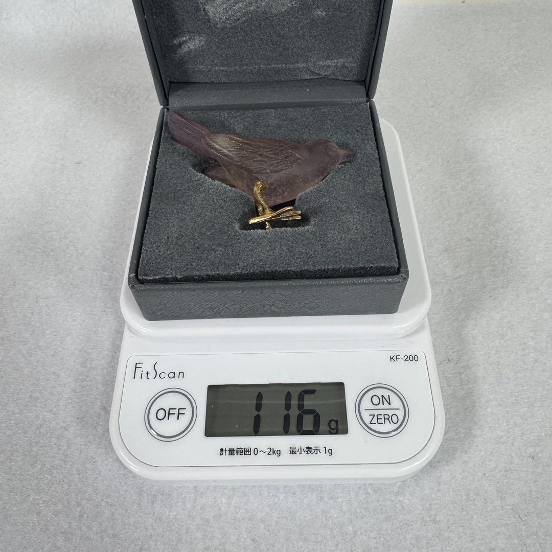 Daum France クリスタルガラス バード 鳥 椋鳥？ - メルカリ