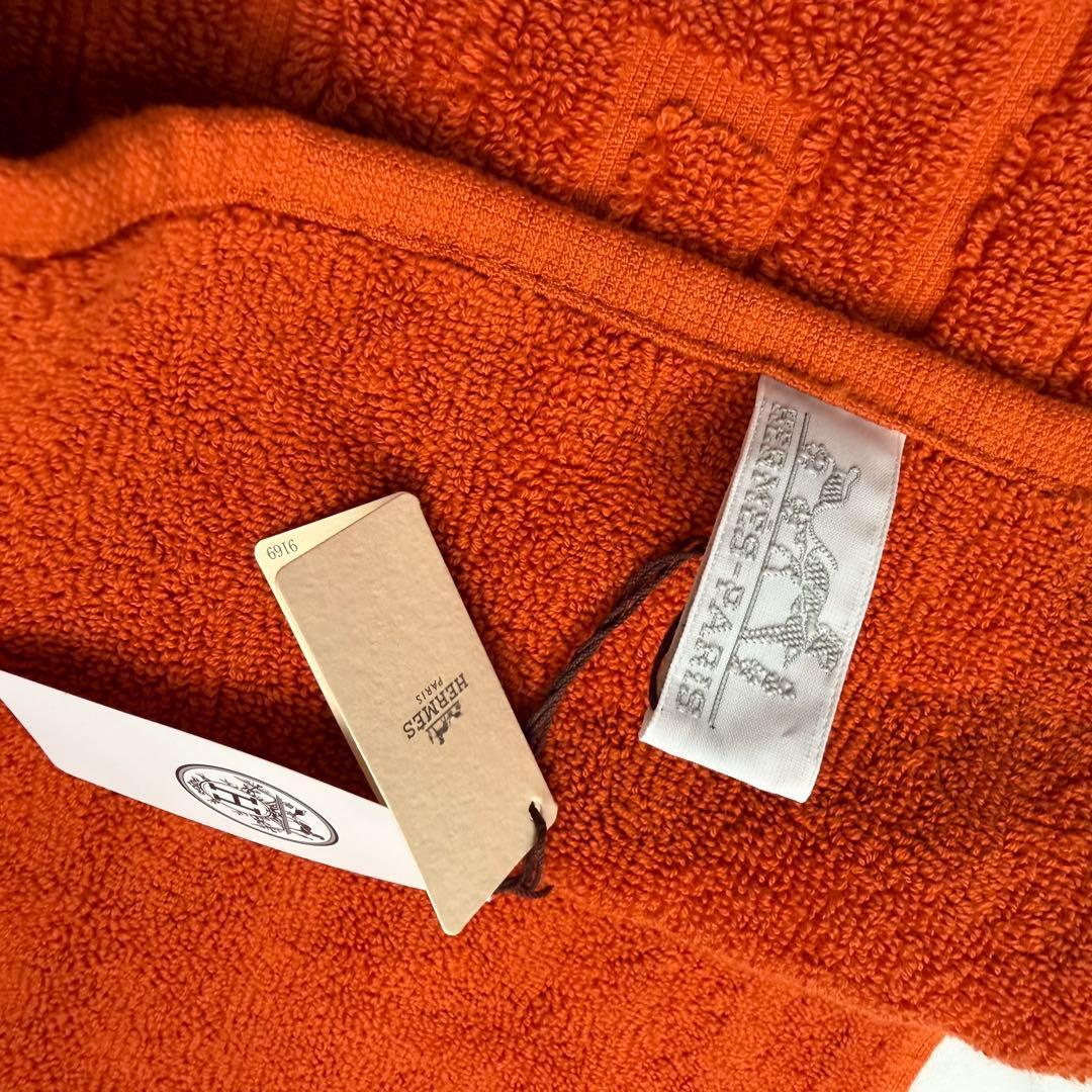 HERMES オレンジ バスタオル♥に近い WWW_SMP1DAWEKUDUS_SCH_ID