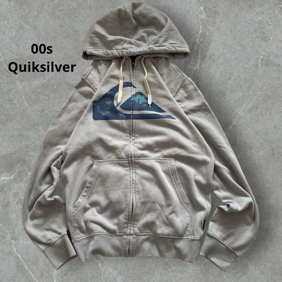 vintage Quiksilver ジップパーカー　y2k グランジ city